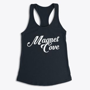 Magnet Cove Arkansas Vintage Team Women's Racerback Tank
