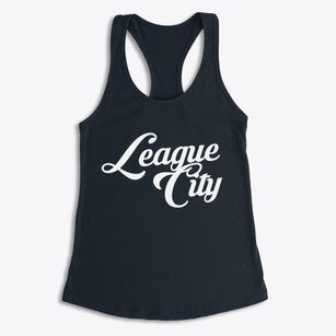 League City Texas Vintage Team Women's Racerback Tank