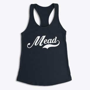 Mead Wisconsin Vintage Team Women's Racerback Tank