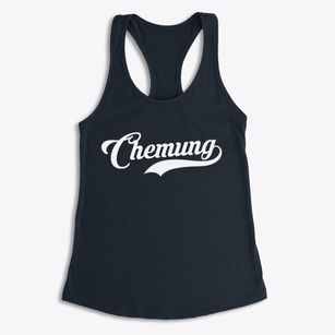 Chemung Illinois Vintage Team Women's Racerback Tank