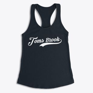 Toms Brook Virginia Vintage Team Women's Racerback Tank