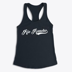 Rio Rancho New Mexico Vintage Team Women's Racerback Tank