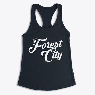 Forest City Missouri Vintage Team Women's Racerback Tank