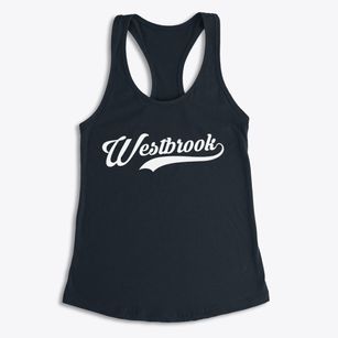 Westbrook Texas Vintage Team Women's Racerback Tank