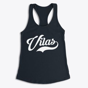 Vilas Wisconsin Vintage Team Women's Racerback Tank