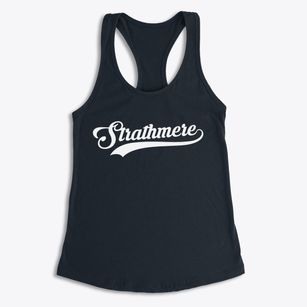 Strathmere New Jersey Vintage Team Women's Racerback Tank