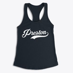 Preston Kansas Vintage Team Women's Racerback Tank