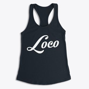 Loco Oklahoma Vintage Team Women's Racerback Tank