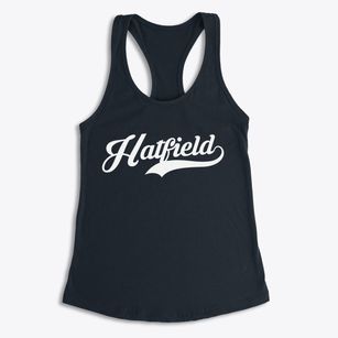 Hatfield Wisconsin Vintage Team Women's Racerback Tank