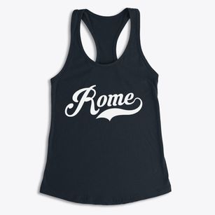 Rome Iowa Vintage Team Women's Racerback Tank