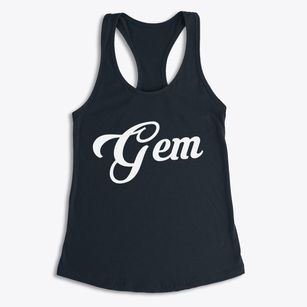 Gem Kansas Vintage Team Women's Racerback Tank