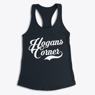 Hogans Corner Washington Vintage Team Women's Racerback Tank