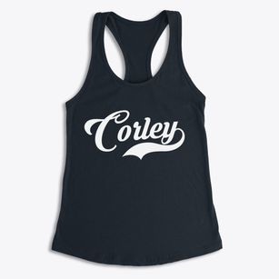 Corley Iowa Vintage Team Women's Racerback Tank