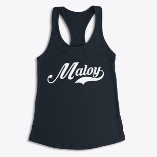 Maloy Iowa Vintage Team Women's Racerback Tank