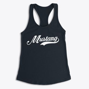 Mustang Texas Vintage Team Women's Racerback Tank