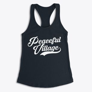 Peaceful Village Missouri Vintage Team Women's Racerback Tank