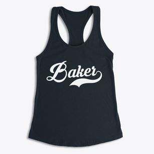 Baker Missouri Vintage Team Women's Racerback Tank