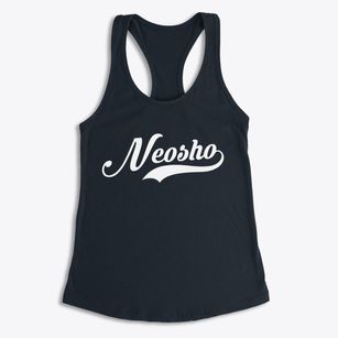 Neosho Missouri Vintage Team Women's Racerback Tank