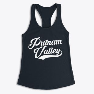 Putnam Valley New York Vintage Team Women's Racerback Tank