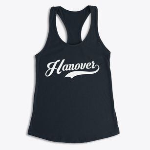 Hanover New Hampshire Vintage Team Women's Racerback Tank