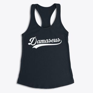 Damascus Oregon Vintage Team Women's Racerback Tank