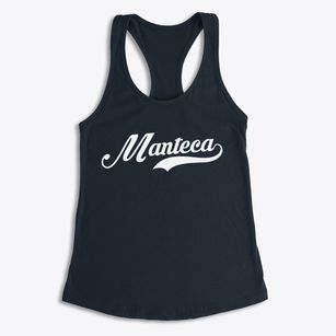 Manteca California Vintage Team Women's Racerback Tank