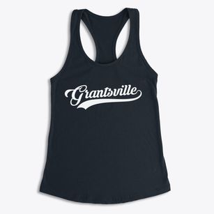 Grantsville Utah Vintage Team Women's Racerback Tank