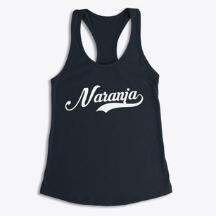 Naranja Florida Vintage Team Women's Racerback Tank