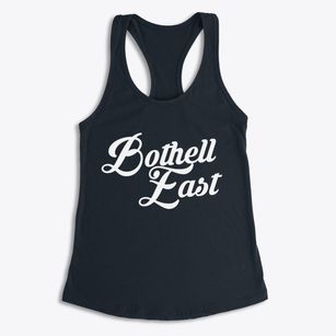 Bothell East Washington Vintage Team Women's Racerback Tank