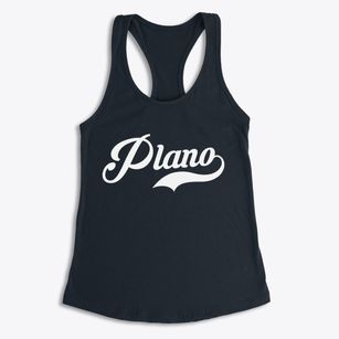 Plano Texas Vintage Team Women's Racerback Tank