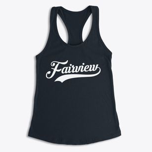 Fairview Tennessee Vintage Team Women's Racerback Tank