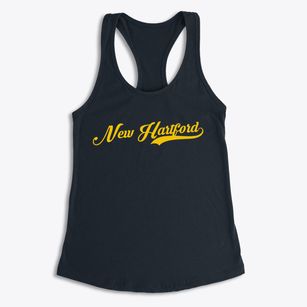 New Hartford Connecticut Vintage Team Women's Racerback Tank