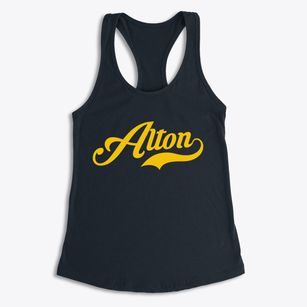 Alton New Hampshire Vintage Team Women's Racerback Tank