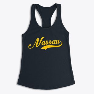 Nassau New York Vintage Team Women's Racerback Tank
