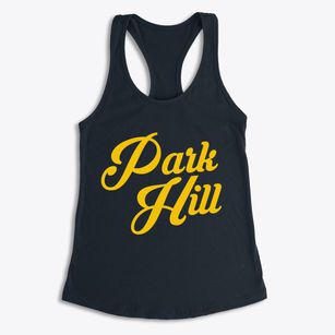 Park Hill Oklahoma Vintage Team Women's Racerback Tank