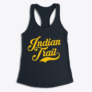 Indian Trail North Carolina Vintage Team Women's Racerback Tank