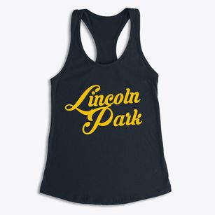 Lincoln Park Michigan Vintage Team Women's Racerback Tank