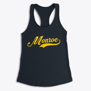 Monroe Utah Vintage Team Women's Racerback Tank