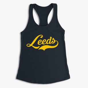 Leeds Maine Vintage Team Women's Racerback Tank