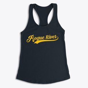 Rogue River Oregon Vintage Team Women's Racerback Tank