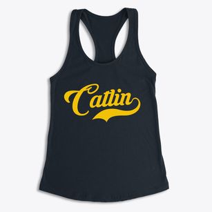 Catlin Illinois Vintage Team Women's Racerback Tank