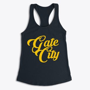 Gate City Virginia Vintage Team Women's Racerback Tank