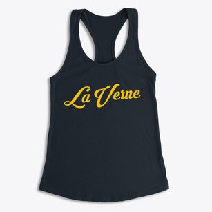 La Verne California Vintage Team Women's Racerback Tank