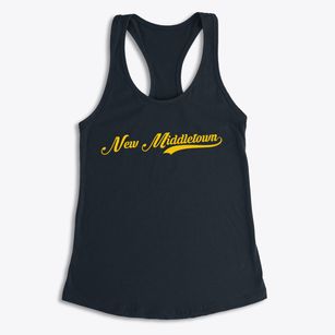 New Middletown Ohio Vintage Team Women's Racerback Tank