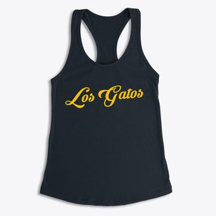 Los Gatos California Vintage Team Women's Racerback Tank