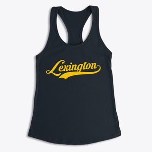 Lexington Texas Vintage Team Women's Racerback Tank