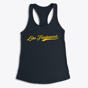 Lake Tanglewood Texas Vintage Team Women's Racerback Tank
