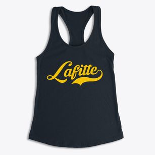 Lafitte Louisiana Vintage Team Women's Racerback Tank