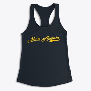 North Augusta South Carolina Vintage Team Women's Racerback Tank