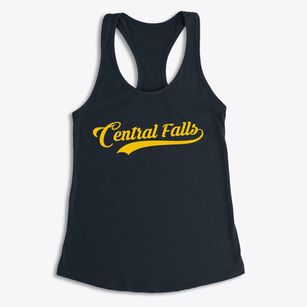 Central Falls Rhode Island Vintage Team Women's Racerback Tank